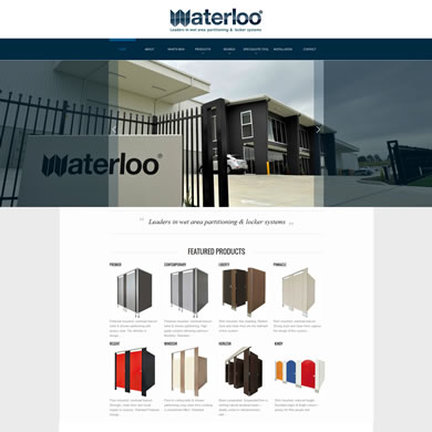 Perth web design - Waterloo website